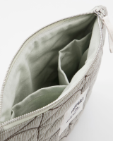 Meraki - Makeup Pung - Mentha - Lys Grå/ Army Grøn - Medium
