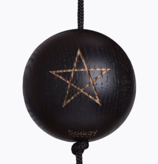 Nordic by hand - SNOREN - Starball Black - Painted Oak