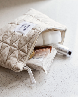 Meraki - Makeup Pung - Mentha - Off White/Safari - Medium