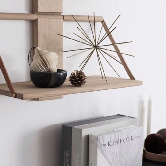 Andersen Furniture - Shelf wood wall - medium - oak