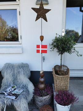 Nordic by hand - SNOREN - Kork Stjerne - Medium