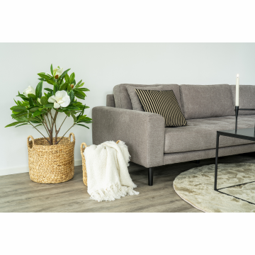 House Nordic - Salir Plaid - Tæppe i beige polyester