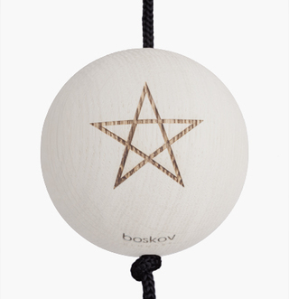 Billede af Nordic By Hand - Snoren - Starball White - Painted Oak