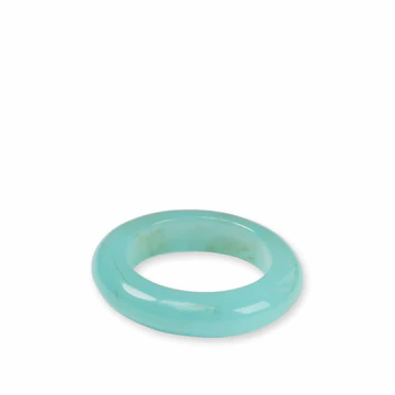 Sistie - Aura - Chunky  Ring Aquagreen