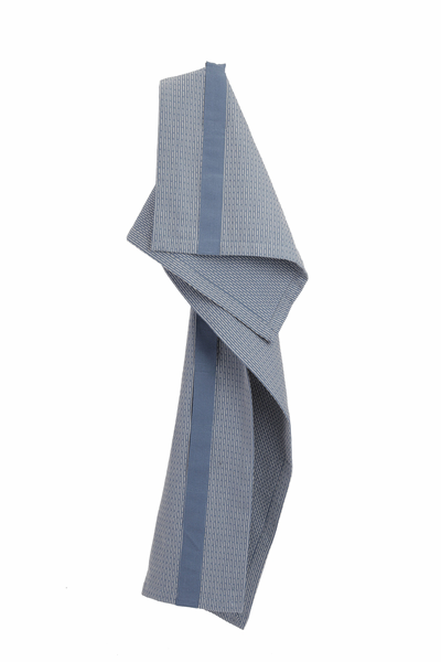 The Organic Company - Hand Hair Towel - Håndklæde Grey Blue Stone