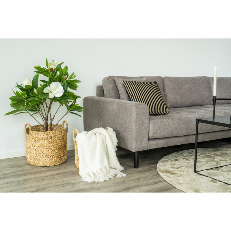 House Nordic - Salir Plaid - Tæppe i beige polyester