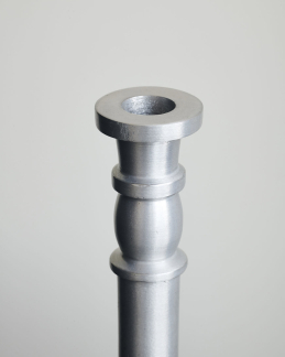 House Doctor - Lysestage Lille, HD Jersey, Sølv Oxideret