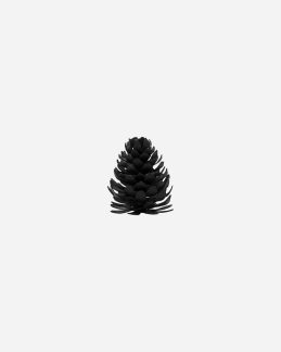 House Doctor - Bordkortholder , HDPinus, Sort Antik