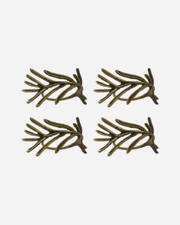 House Doctor - Servietringe, HDMistle, Antik Messing