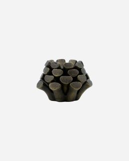 House Doctor - Lysestage, HDPine Cone, Antik Messingfinish