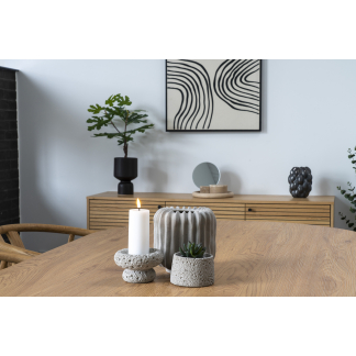 House Nordic - Rund bakke / Travertin - natur