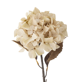 Bloomingville - Hydrangea Stilk, Hvid, Kunstige Blomster