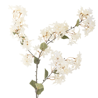 Bloomingville - Myrtle Gren, Hvid Kunstige Blomster