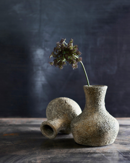 Muubs - Vase Erris M Rustik Sand - Terrekotta