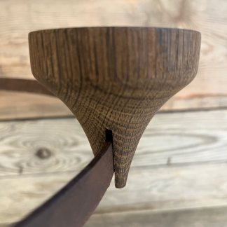 Nordic By Hand - Snoren - Lysholder I R&oslash;get Eg