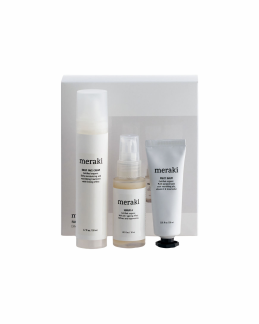 Meraki - Gaveæske Face Care - Dagcreme / Serum / Multibalm