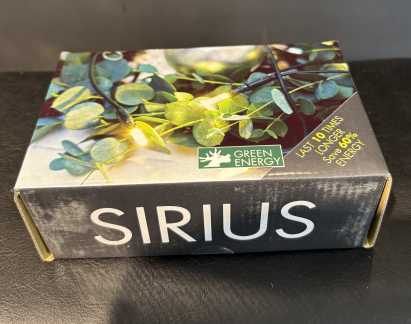 Sirius - Lysk&aelig;de Rikke Med 50 Led 