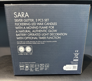 Sirius - Sara Led Voks Lys