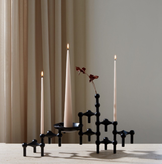 STOFF Nagel vase -Sort