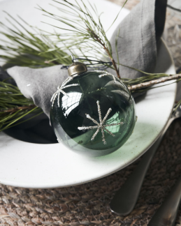 House Doctor - Julepynt/Julekugle Star Grøn