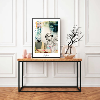 Julie Bidstrup Plakater - Troublemaker 50 x 70 cm.