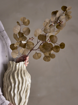 Bloomingville - Eucalyptus Stilk, Brun, Kunstige Blomster