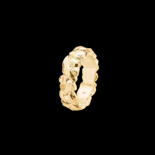 Studio Z Ring Big Element Forgyldt