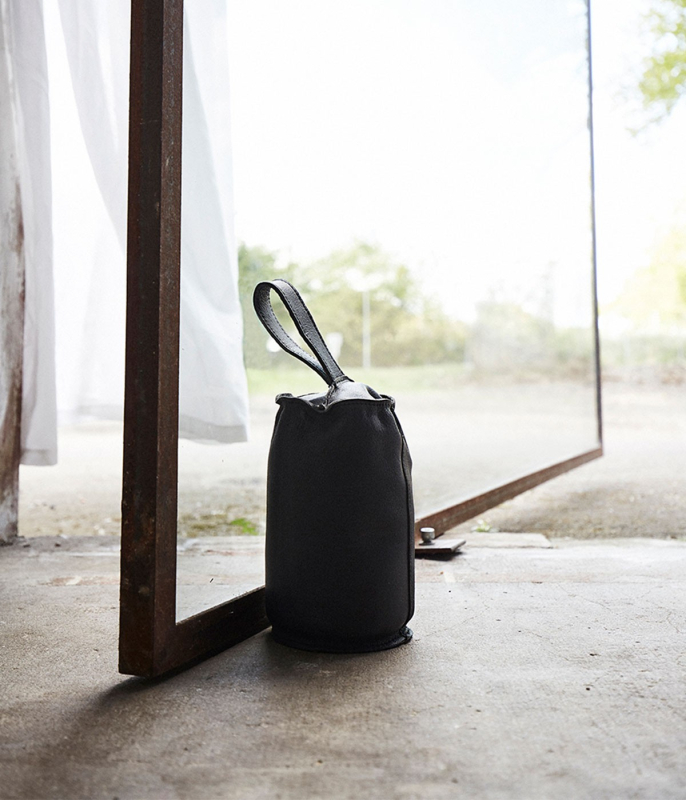 Muubs - Dørstopper - Camou Sort Bøffel Læder