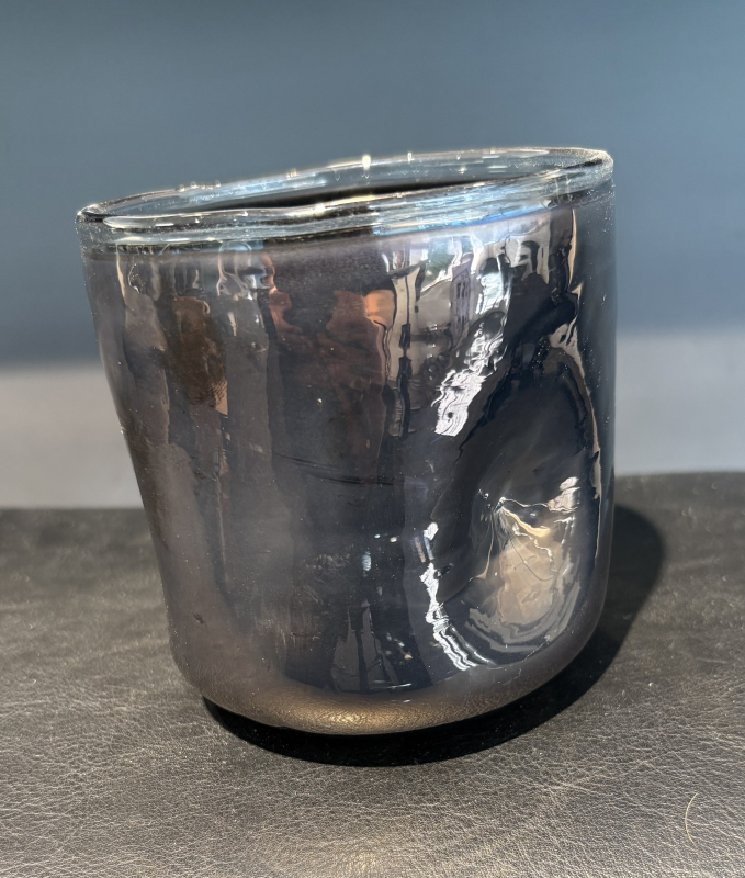 Madam Stoltz - Fyrfadsstage Brun metallic